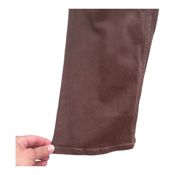 Hollister Ultra High-rise Dad Jean - Vintage Stretch Brown Cargo Denim 27x31 | 5 - Picture 9 of 9